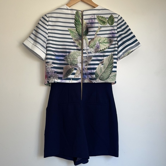 TED BAKER | Intia Peony Playsuit - Picture 3 of 12